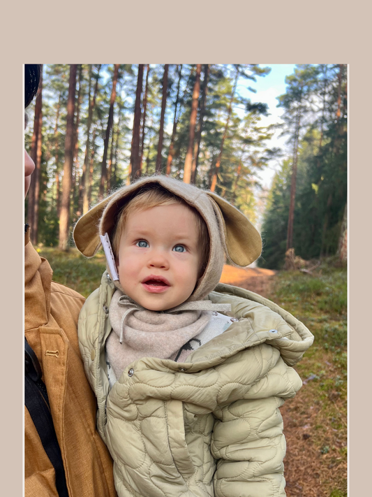 Vaikų Merino vilnos kaklaskarė