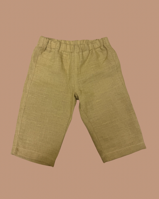 Lininis kostiumėlis kūdikiams