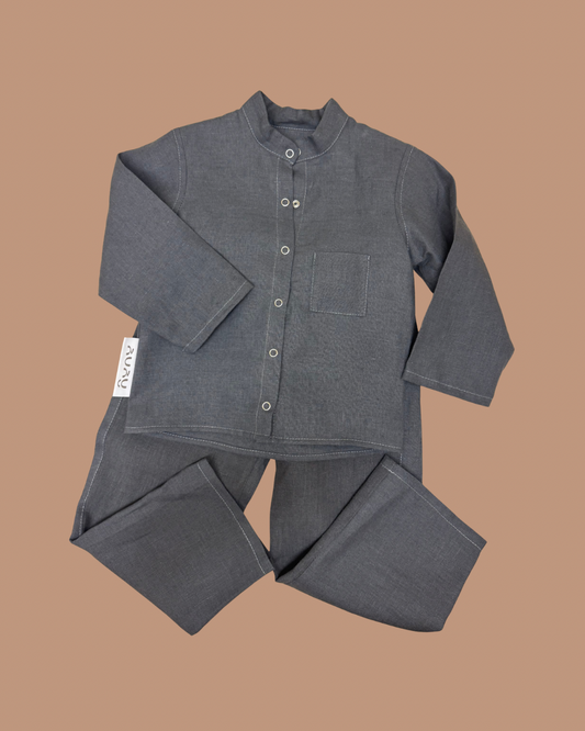 Lininis kostiumėlis mažyliams