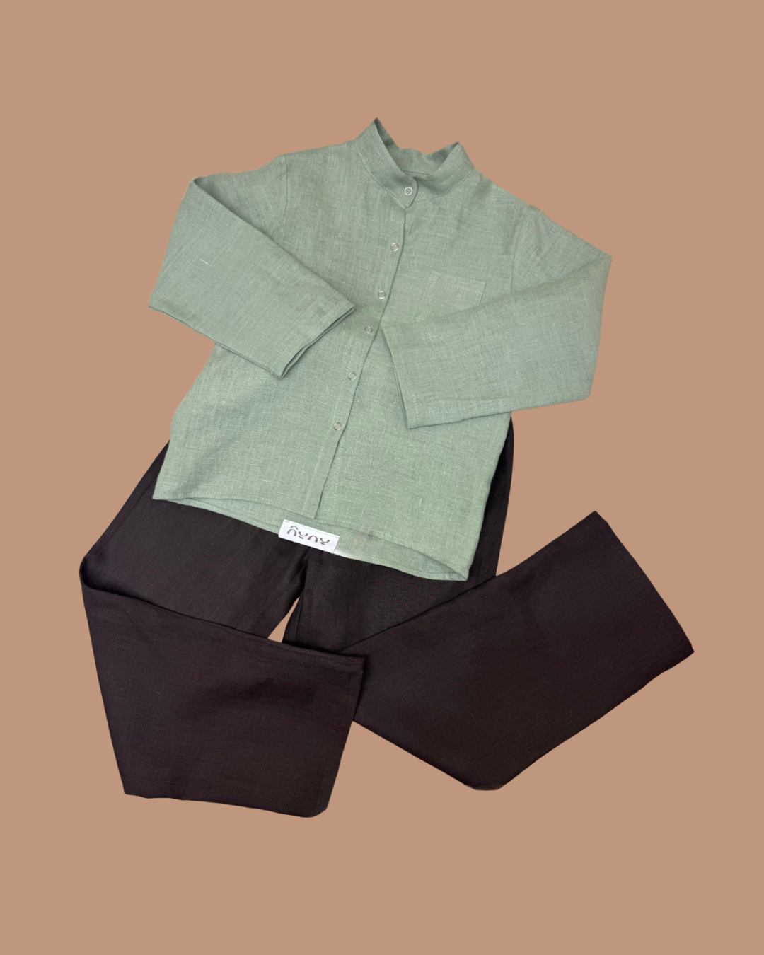 Lininis kostiumėlis vaikams