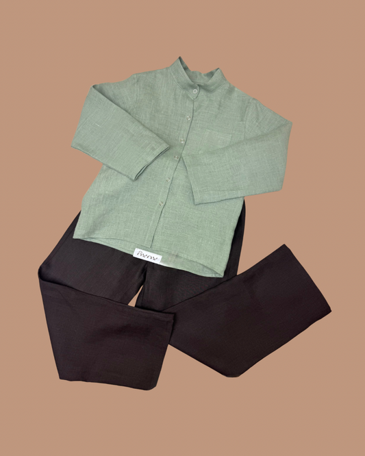 Lininis kostiumėlis vaikams