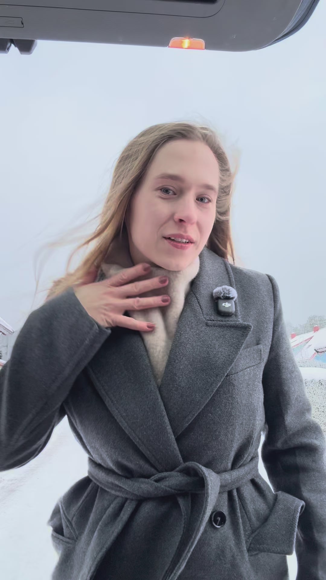 Handmade merino wool neck warmer for adults universal size